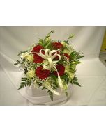 Hochzeit Brautstrauß Rund