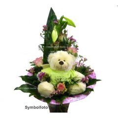 Blumenstrauss mit Schutzengel